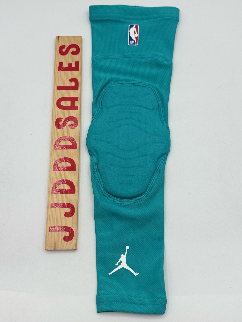 Nike Air Jordan NBA Arm Sleeve Elbow Padded Compression Teal Blue Men’s Sz S/M